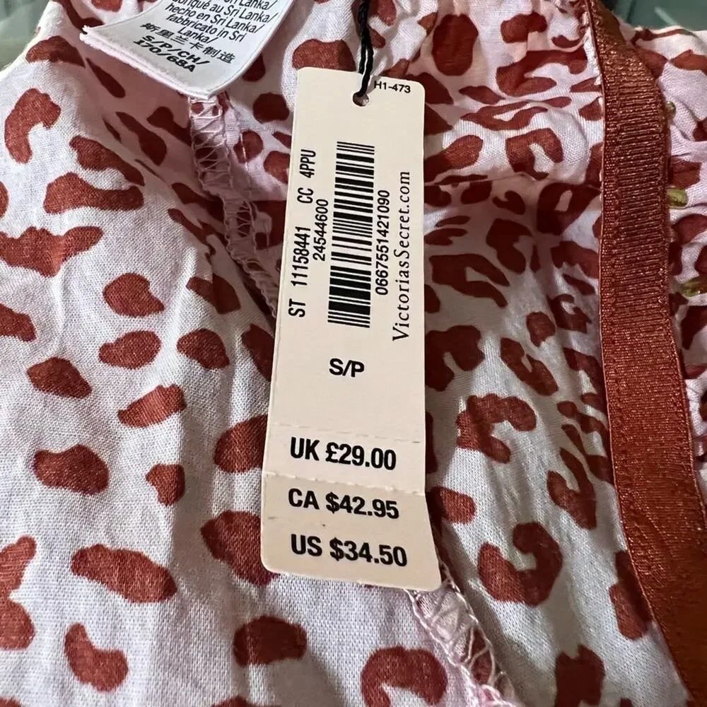 Victoria’s Secret Pink Leopard Sleep Shorts - Picture 4 of 4